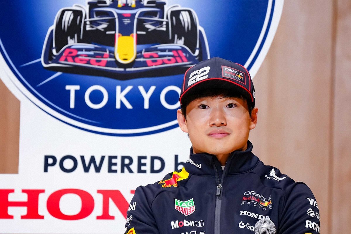 角田裕毅、レッドブルF1シートを失いテストドライバーに