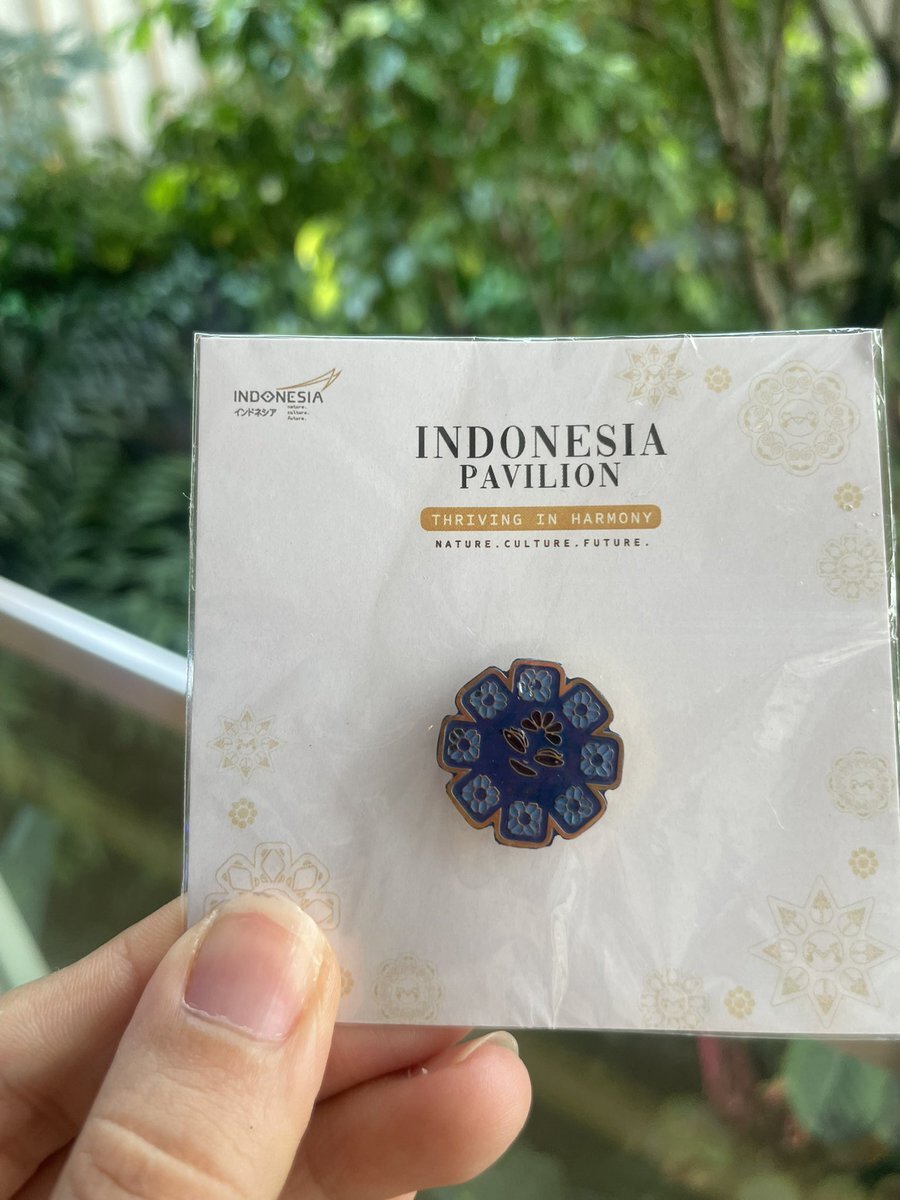 インドネシアパビリオン ピンバッジ」のYahoo!リアルタイム検索