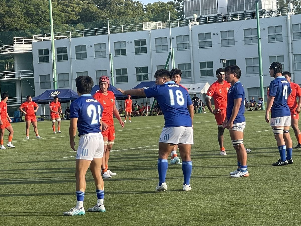 東海大学 ラグビー 2023年関東大学リーグ戦 1部 VS立正大学 前半 41-7 後半 28-5