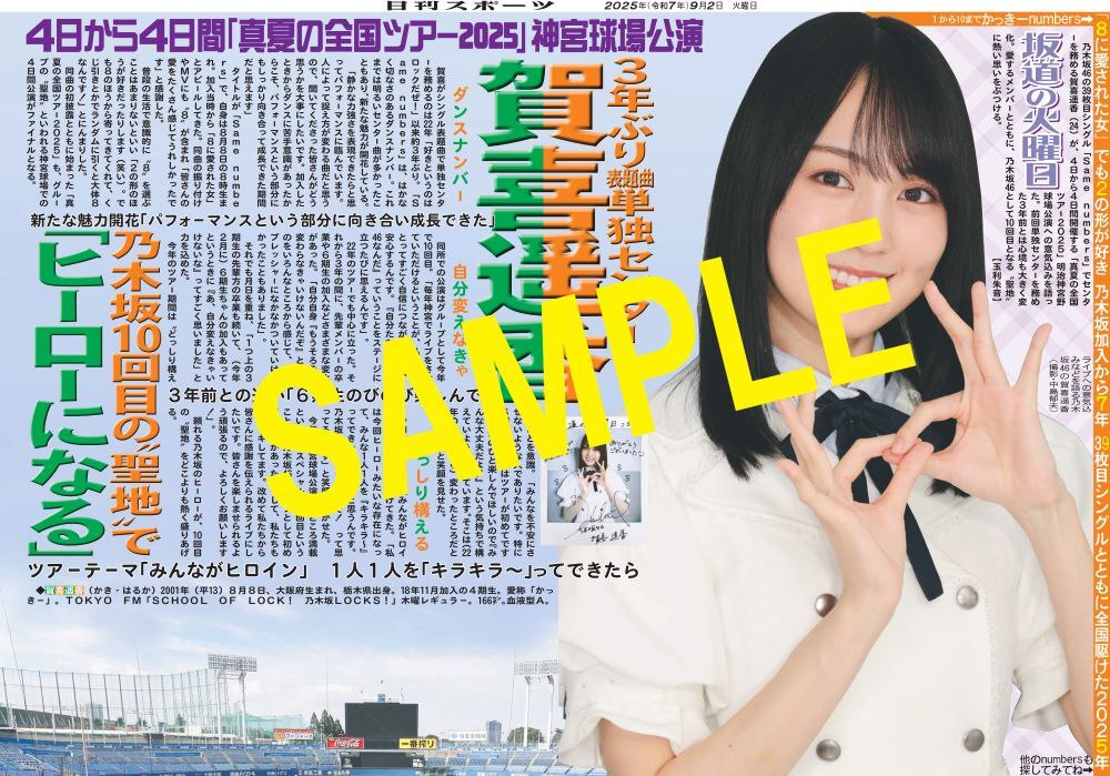 乃木坂46 神宮球場　会場限定　ショルダータオル　真夏の全国ツアー　2025 乃木坂46 神宮球場 会場限定 ショルダータオル 真夏の全国ツアー