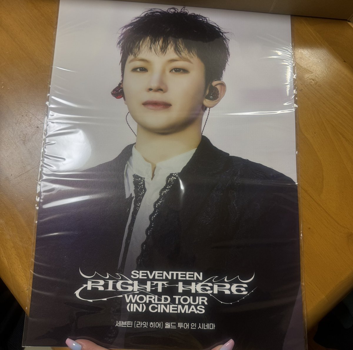 SEVENTEEN CGV RIGHT HERE 入場特典 ジョシュア ポスター SEVENTEEN CGV RIGHT HERE 入場特典 ジョシュア ポスター