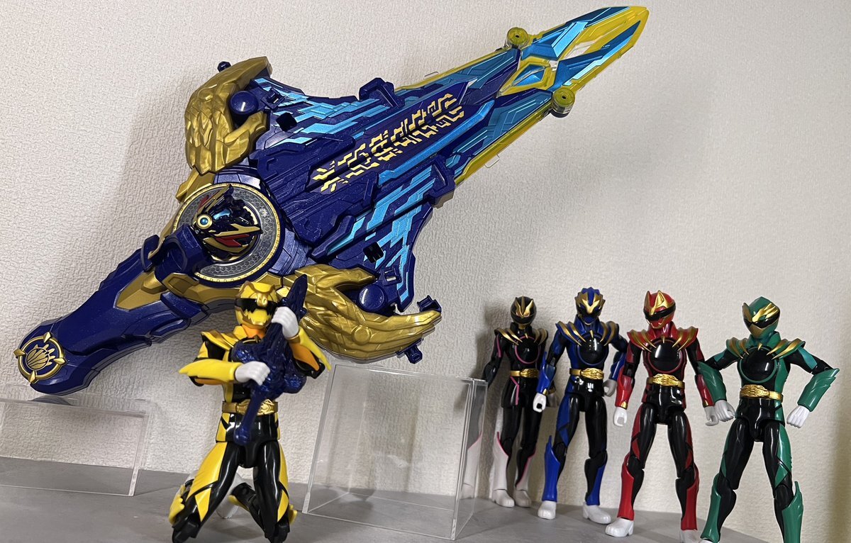 「いやさか！」「めでたい！」「ゴジュウジャー」竜儀の強化合体にファン興奮