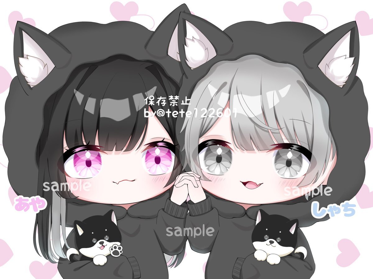 イラストオーダー 受付中 夢絵 アイコン ペア画