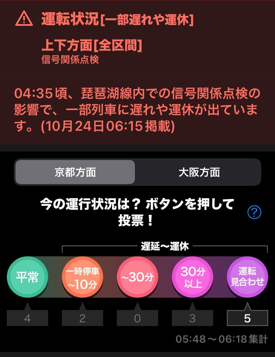 JR琵琶湖線、信号トラブルでダイヤ乱れ続出！