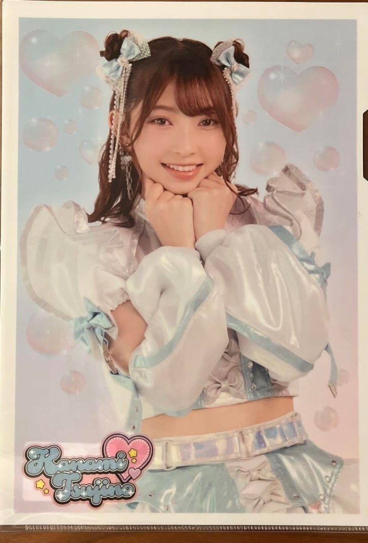 【送料無料キャンペーン】 超ときめき♡宣伝部 組長くじ 直筆サイン入りポスター 菅田愛貴 アイドル