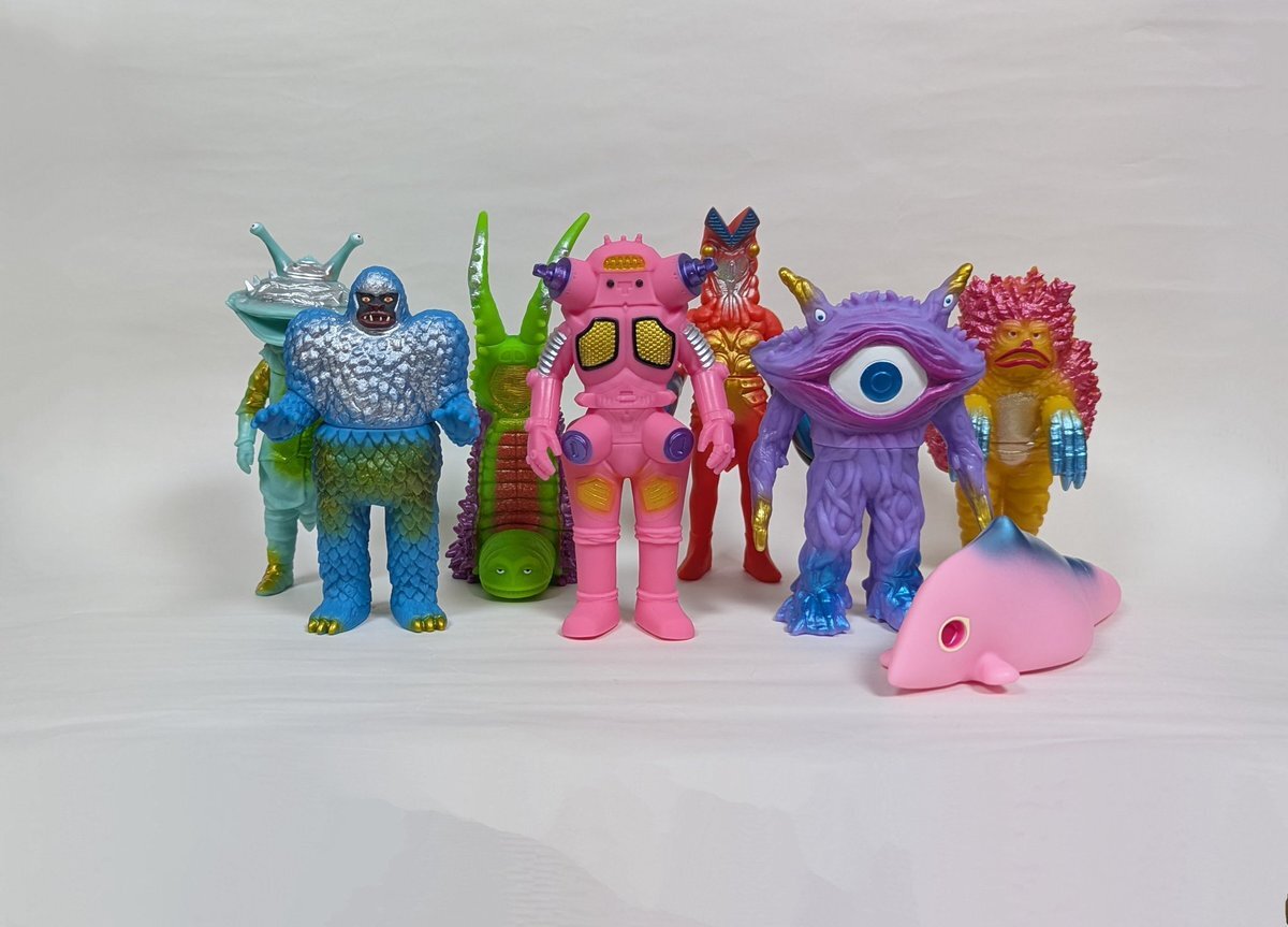 PPIHグループ限定 KAIJU COLORS カイジュー カラーズ 6個 PPIHグループ限定】KAIJU COLORS | BANDAI TOYS