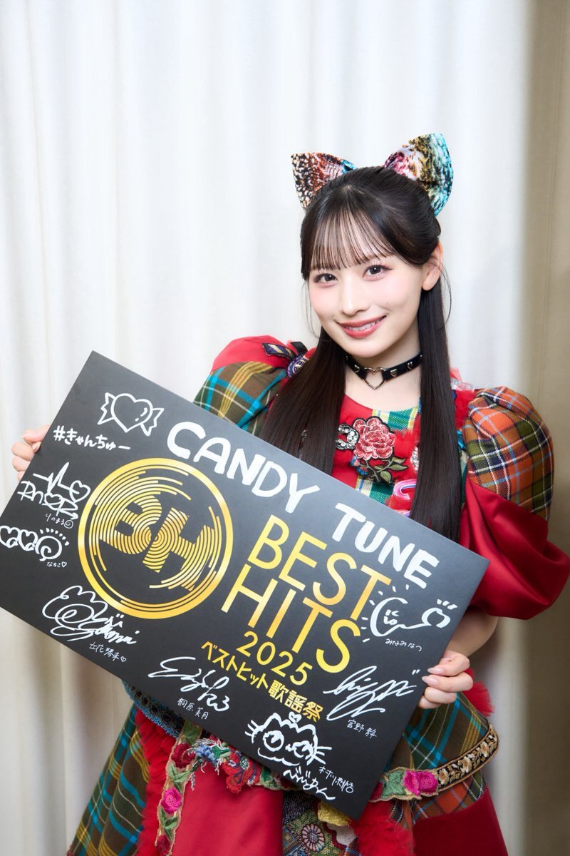 CANDY TUNEの立花琴未、歌声で魅了！