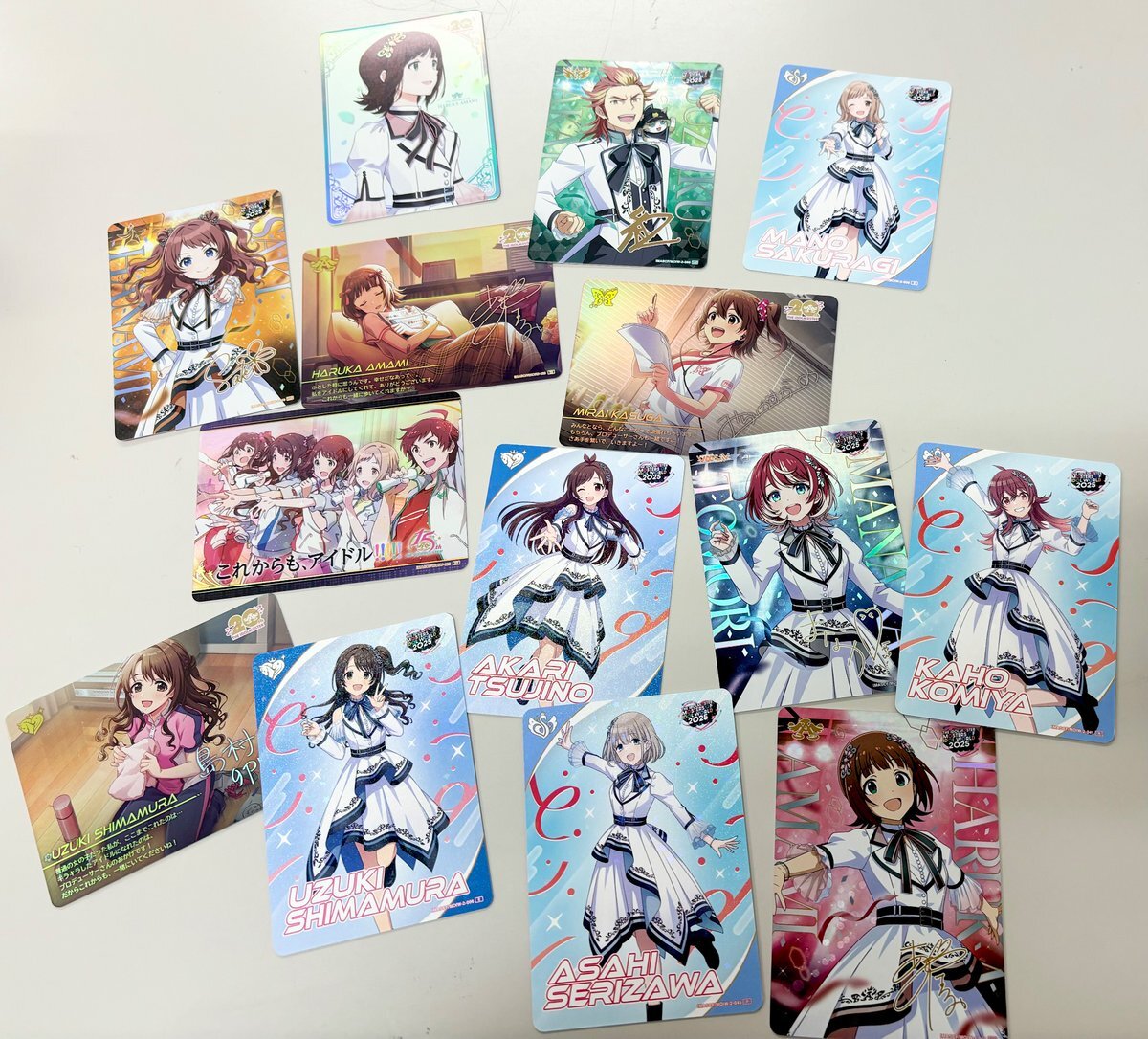 アイドルマスター MOIW2025 カードフォリオ、交換情報や開封動画が話題に