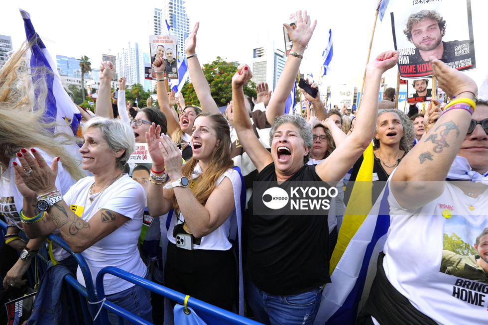 イスラエル人7人、ガザで人質解放