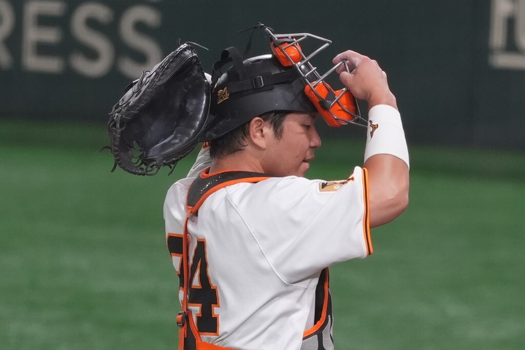 まふもふ大城卓三写真 巨人 #大城卓三 選手 #高梨雄平 投手 #今村信貴 投手 #丸佳浩