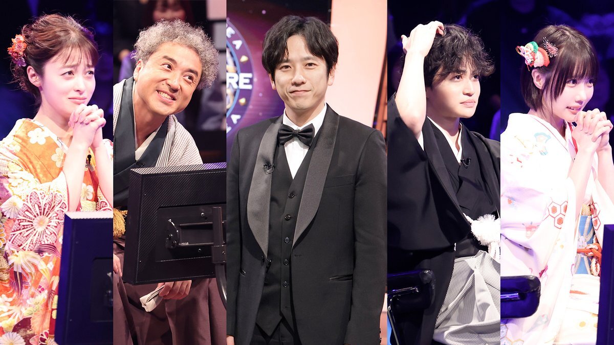 二宮和也司会！『クイズ＄ミリオネア』新章スタート、1000万円獲得者も誕生