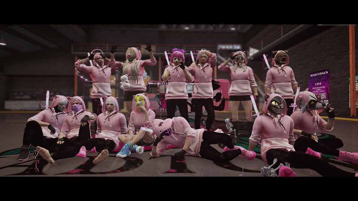 MADTOWN、参加者たちがギャングに扮してゲームをプレイ！