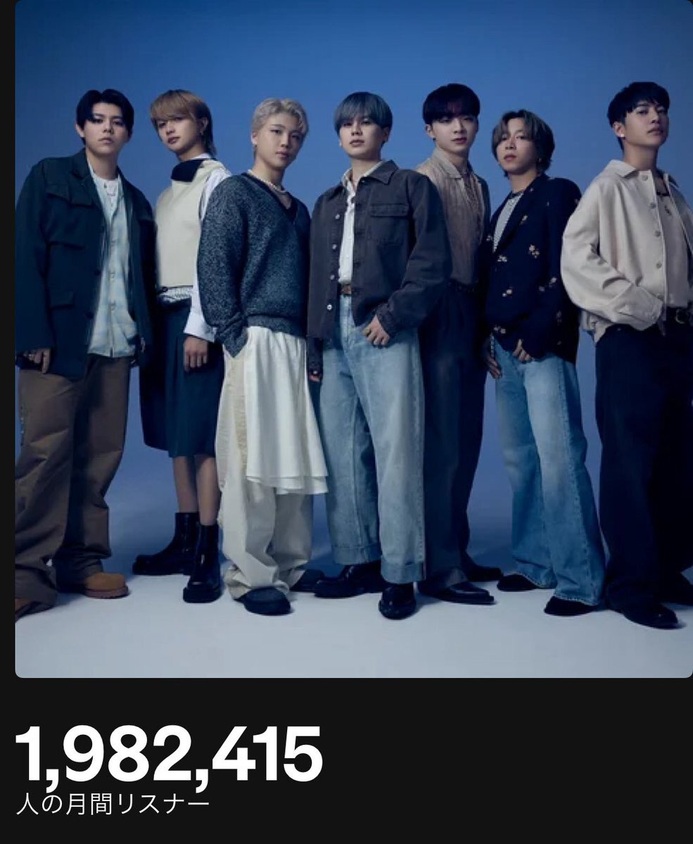 timelesz、新曲でオリコン1位を獲得！