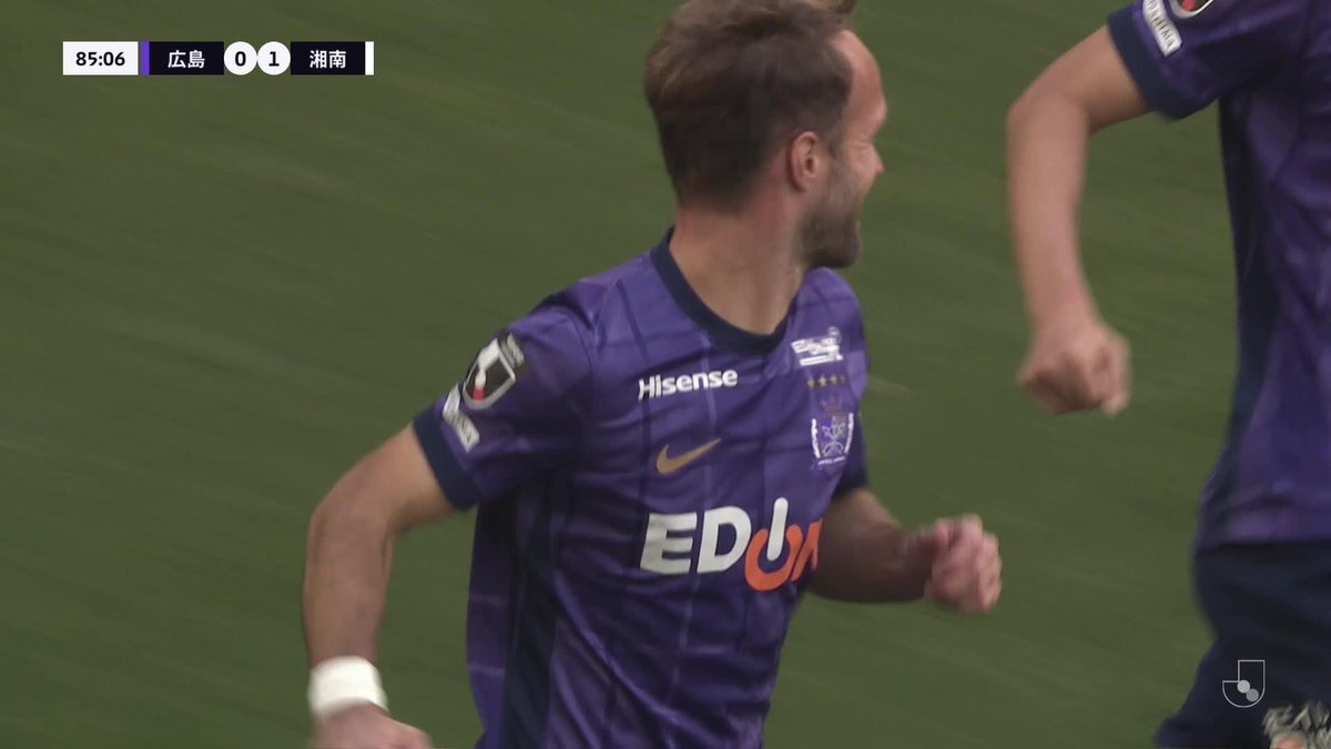 ジェルマン選手、引退試合で広島に同点ゴール！