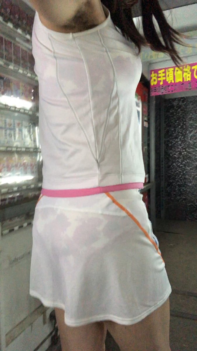 ナース透けパン 