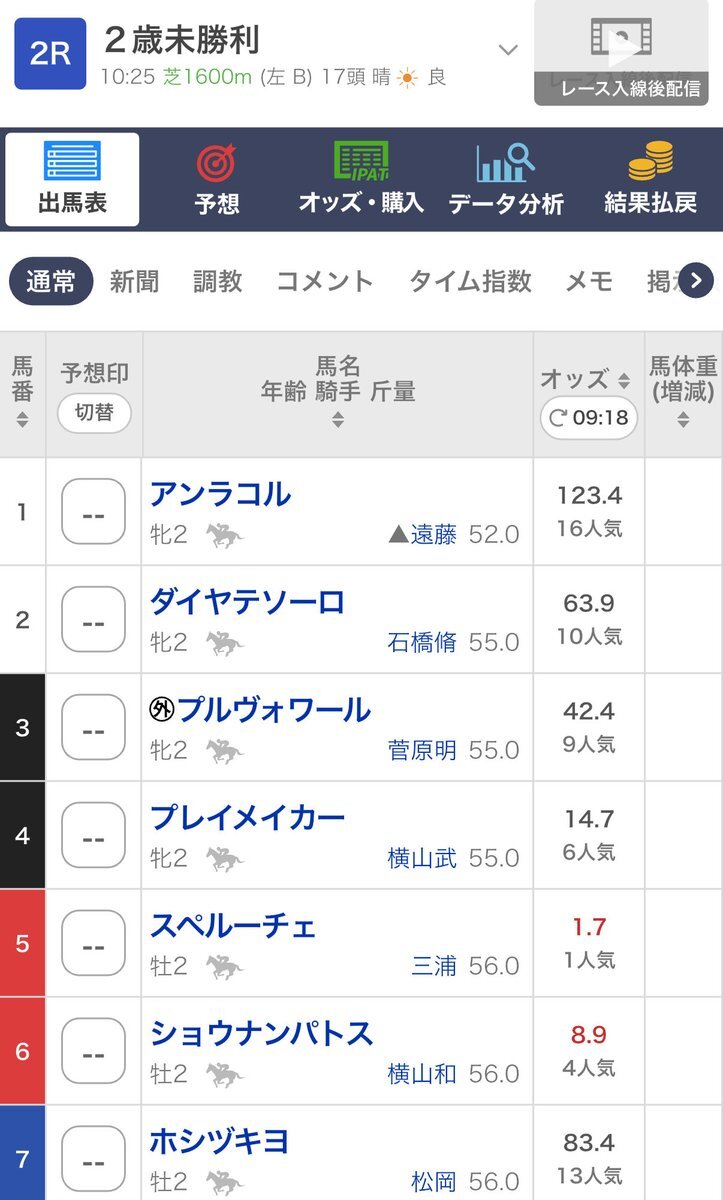 フレアリングベリー、東京競馬で期待と不安の声