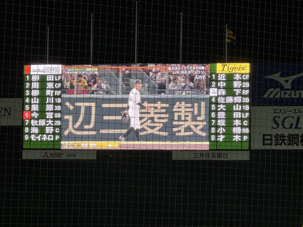 阪神監督、豊田選手を懲罰交代！ファンは？