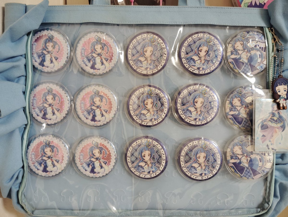 キュアウインク痛バ 🧡✨cure wing✨🧡 新しい痛バを組みました！！幸 キュア