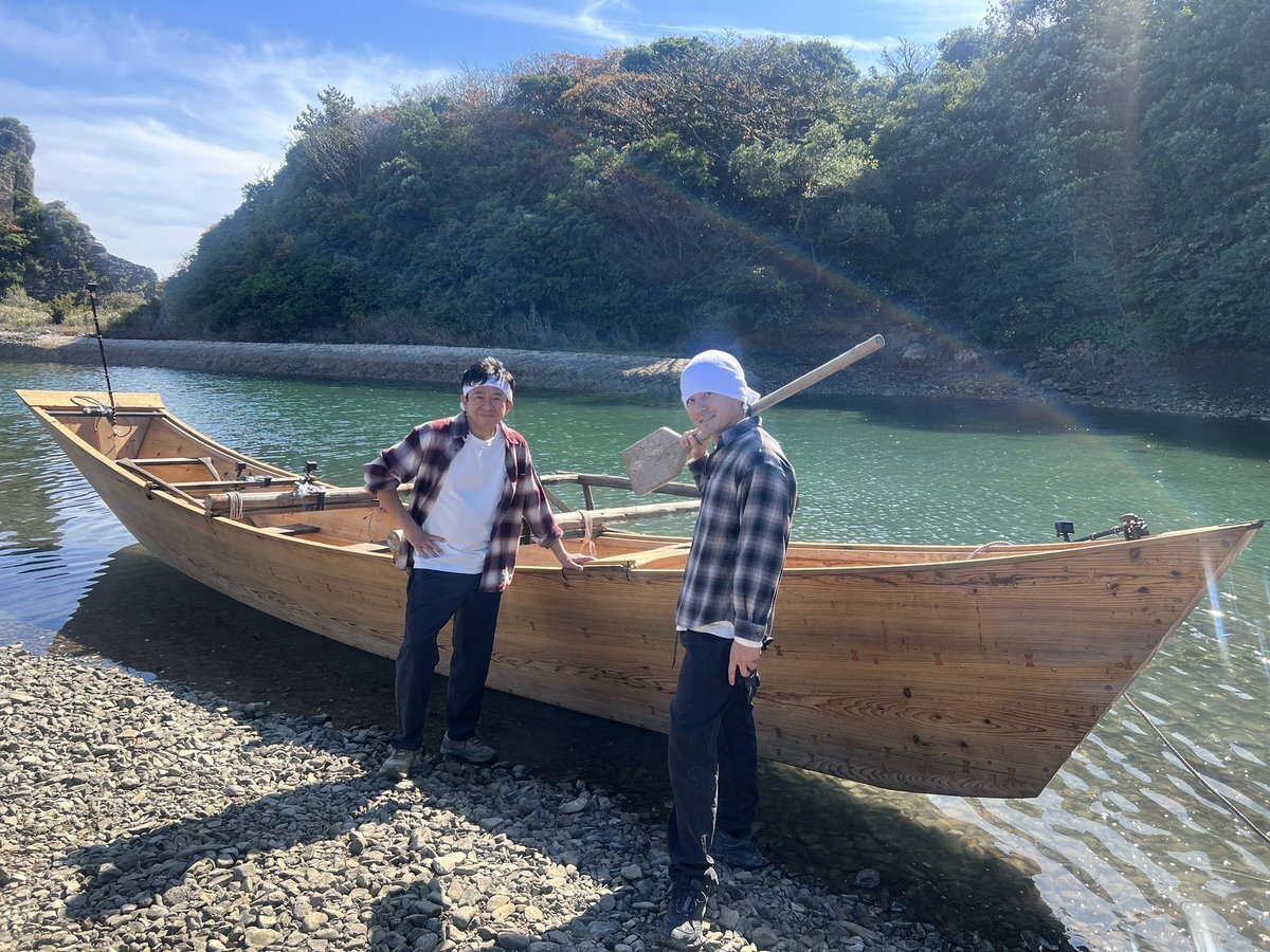 鉄腕DASH！竹製アウトリガーで自作船が安定に 