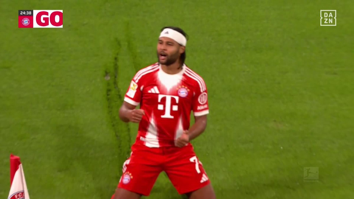 ニャブリのゴール、バイエルンを勝利に導く！