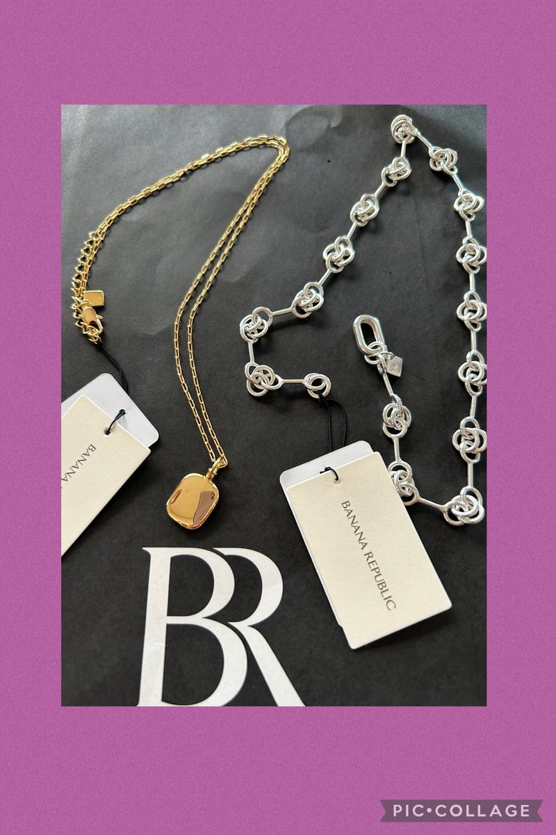 BANANA REPUBLIC 岸優太 ネックレス 届いた！！ 欲しかったネックレス🥹 #BANANAREPUBLIC