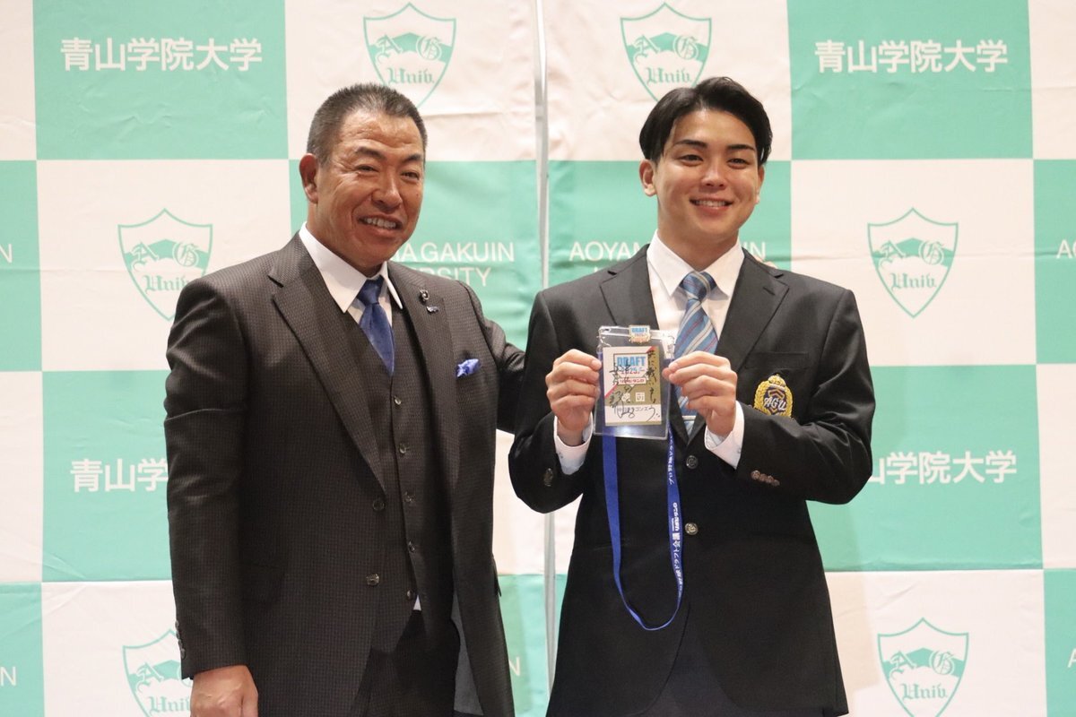 ドラフト会議、指名挨拶で期待高まる