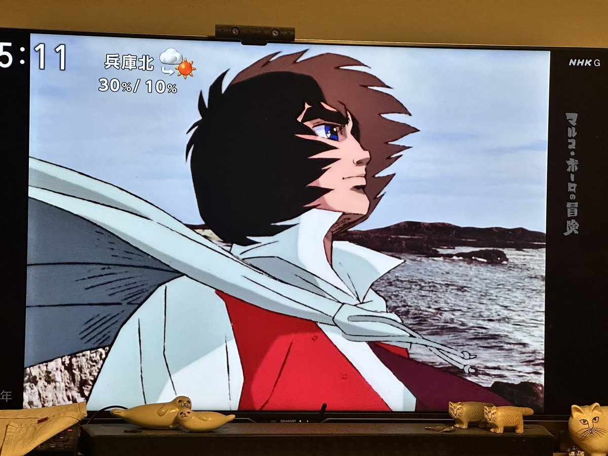 NHKで放送中の「マルコ・ポーロの冒険」に視聴者感動！