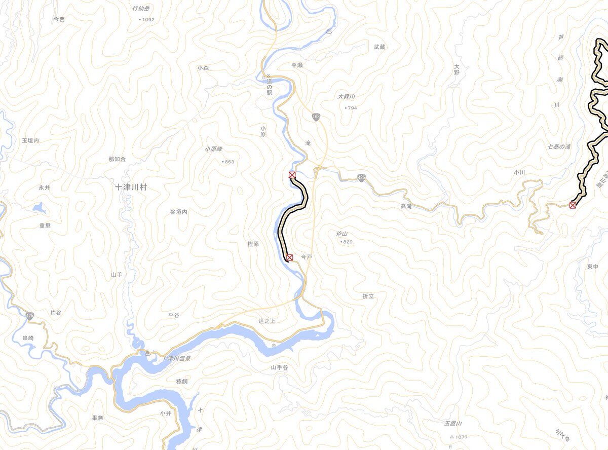 国道168号の最新通行止情報 今日現在・リアルタイム速報｜ナウティス