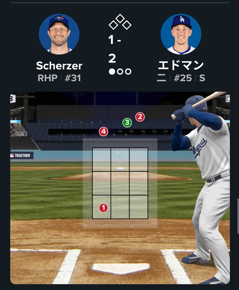 ドジャースvsブルージェイズ、エドマンのエラーが響く！