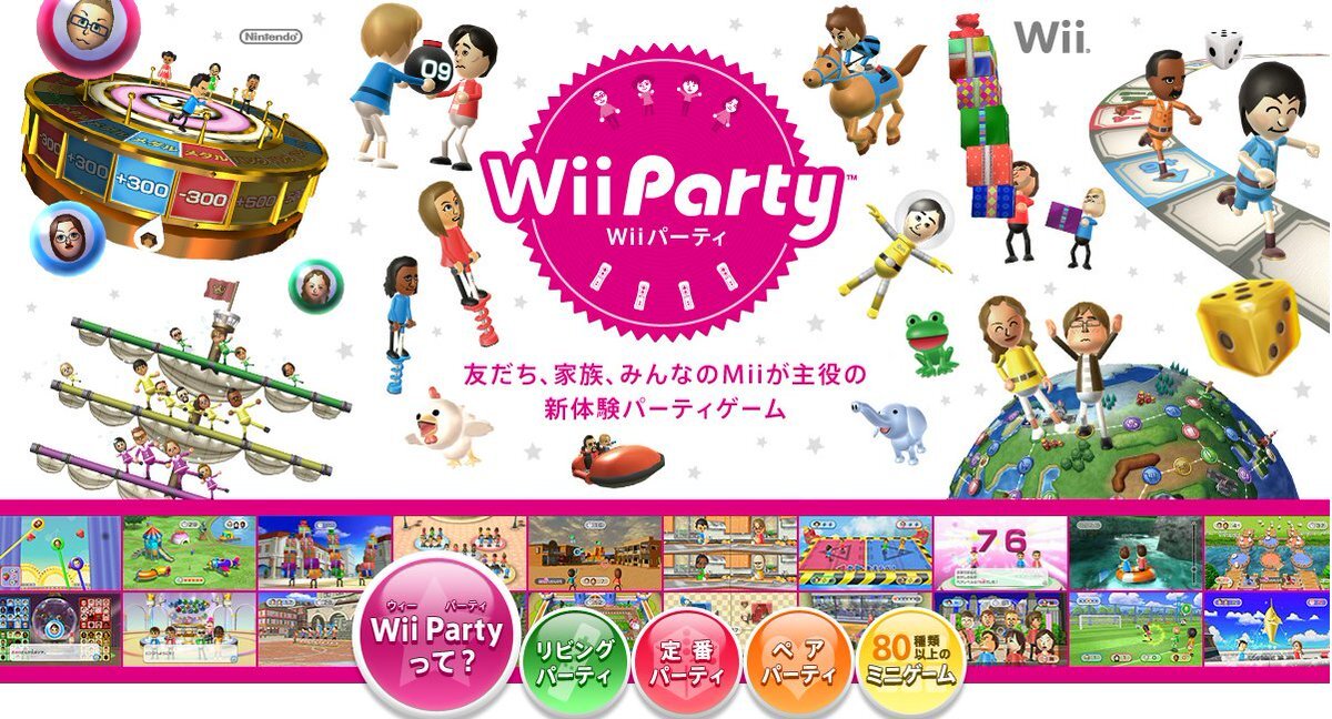 ニンテンドーミュージックにWiiパーティ楽曲追加！ユーザー歓喜！