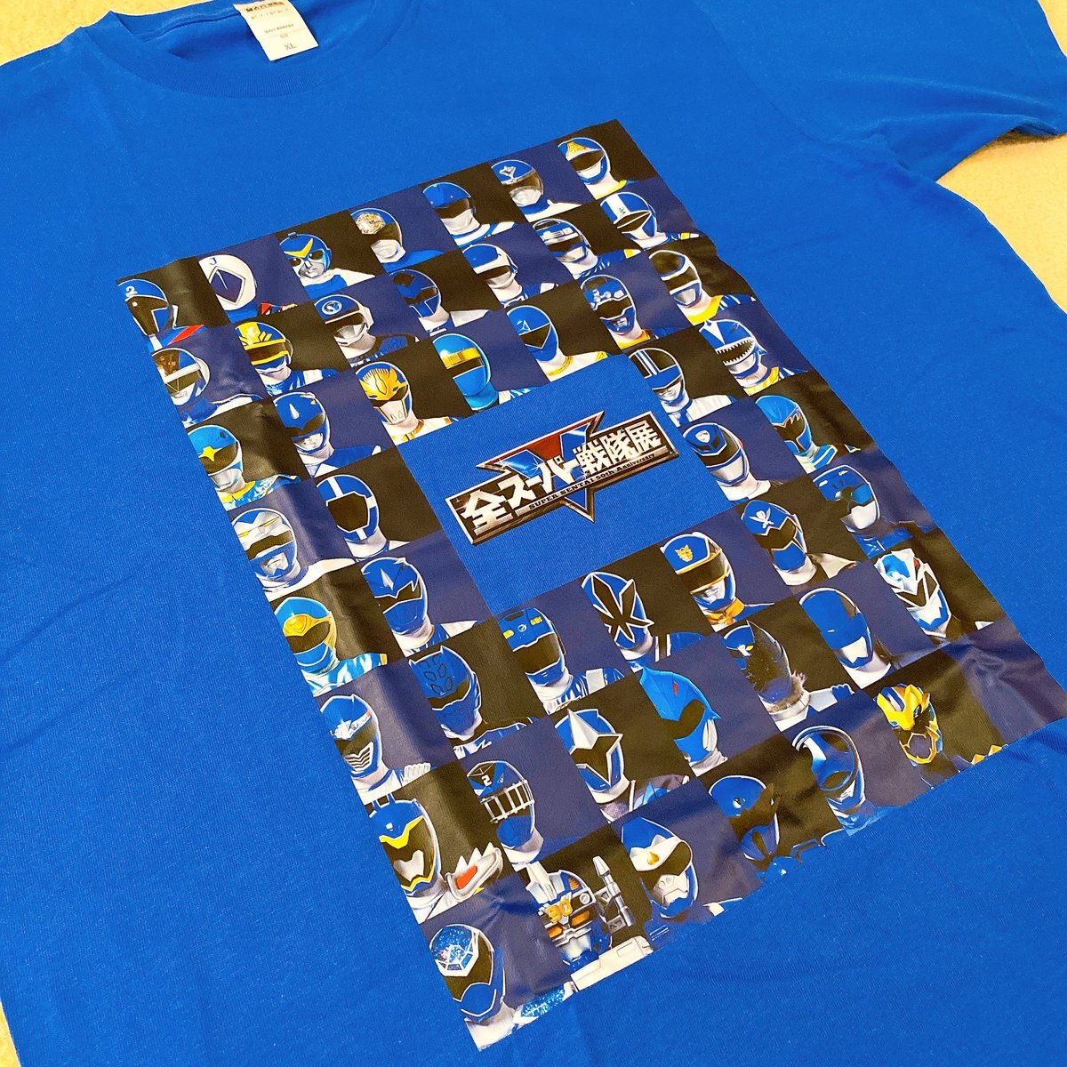 全スーパー戦隊展　Tシャツ 全スーパー戦隊展 鳥人戦隊 ジェットマン Tシャツ 黒XL - メルカリ