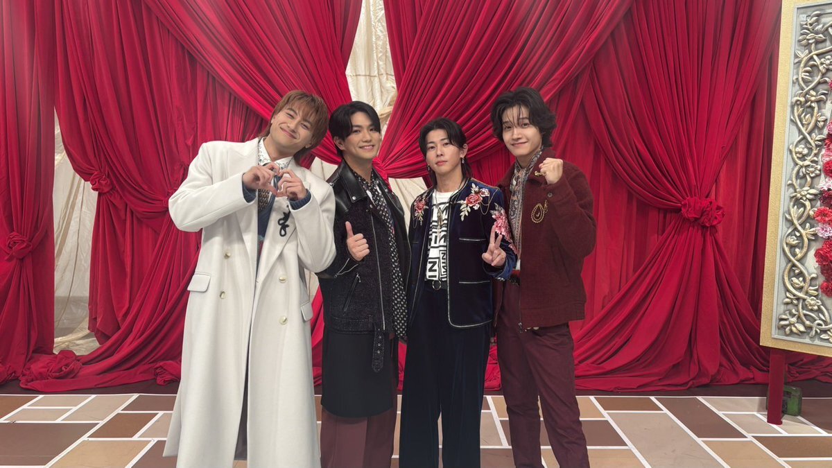 Aぇ! group「Chameleon」FNS歌謡祭で熱狂的パフォーマンス！ファン興奮