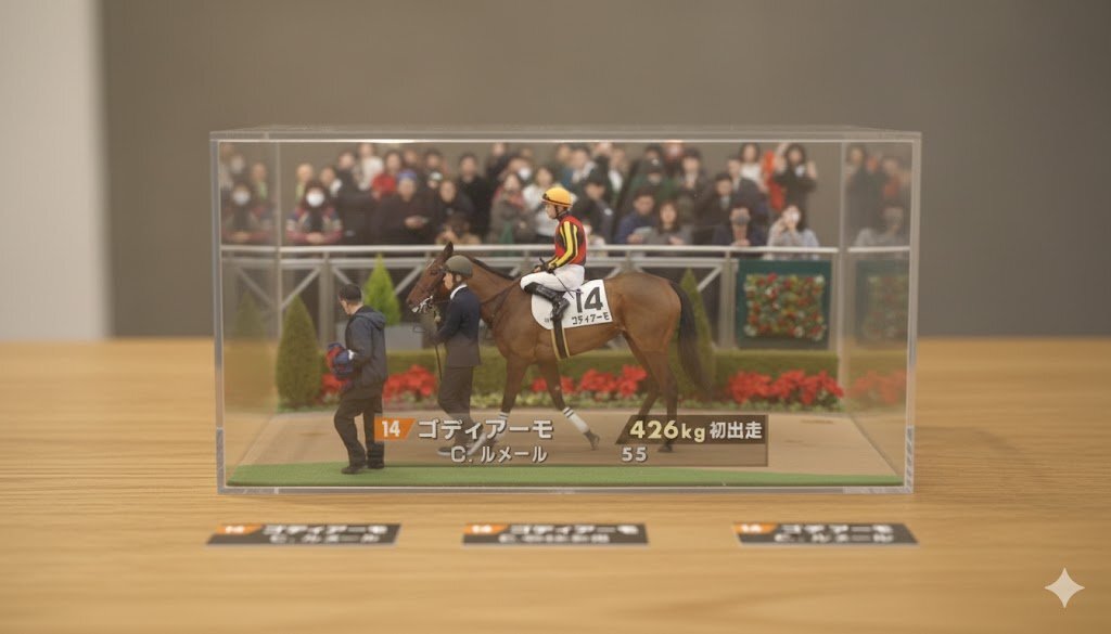 ゴディアーモ、デビュー戦で圧勝！ルメール騎手も笑顔