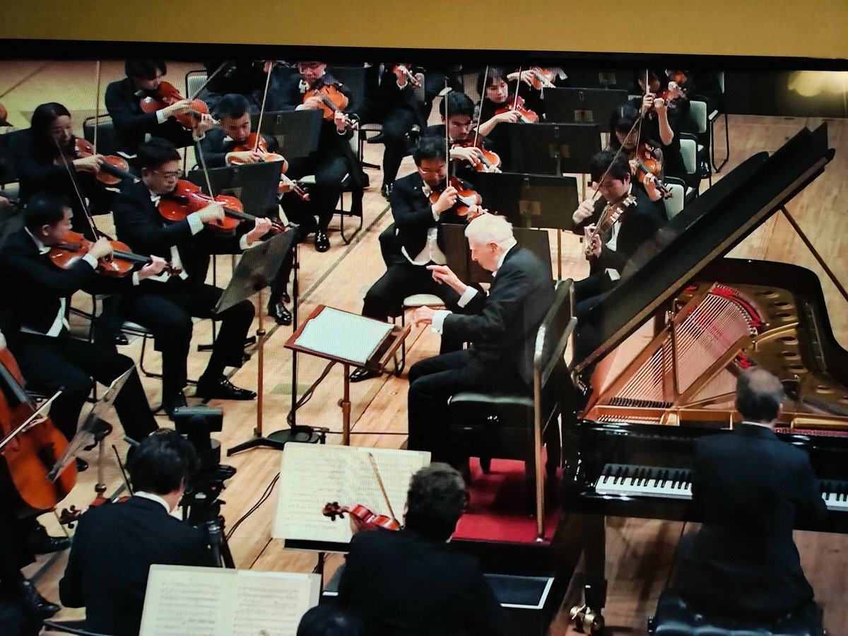 ブロムシュテット指揮、アンスネスのピアノ演奏に感動！「クラシック音楽館」