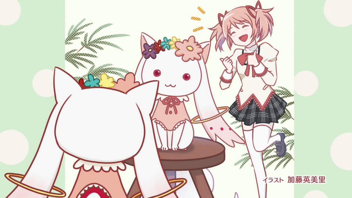 加藤英美里さん描き下ろし！キュウべえエンドカードにファン歓喜