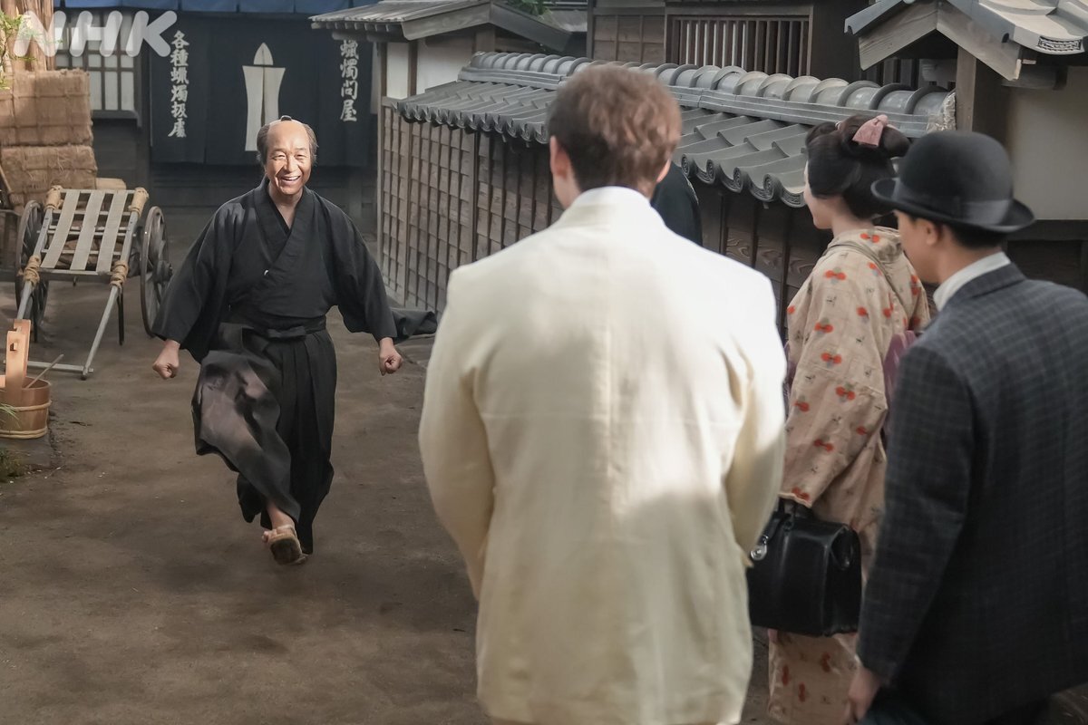 「ばけばけ」で勘右衛門がスキップ!? 視聴者驚き