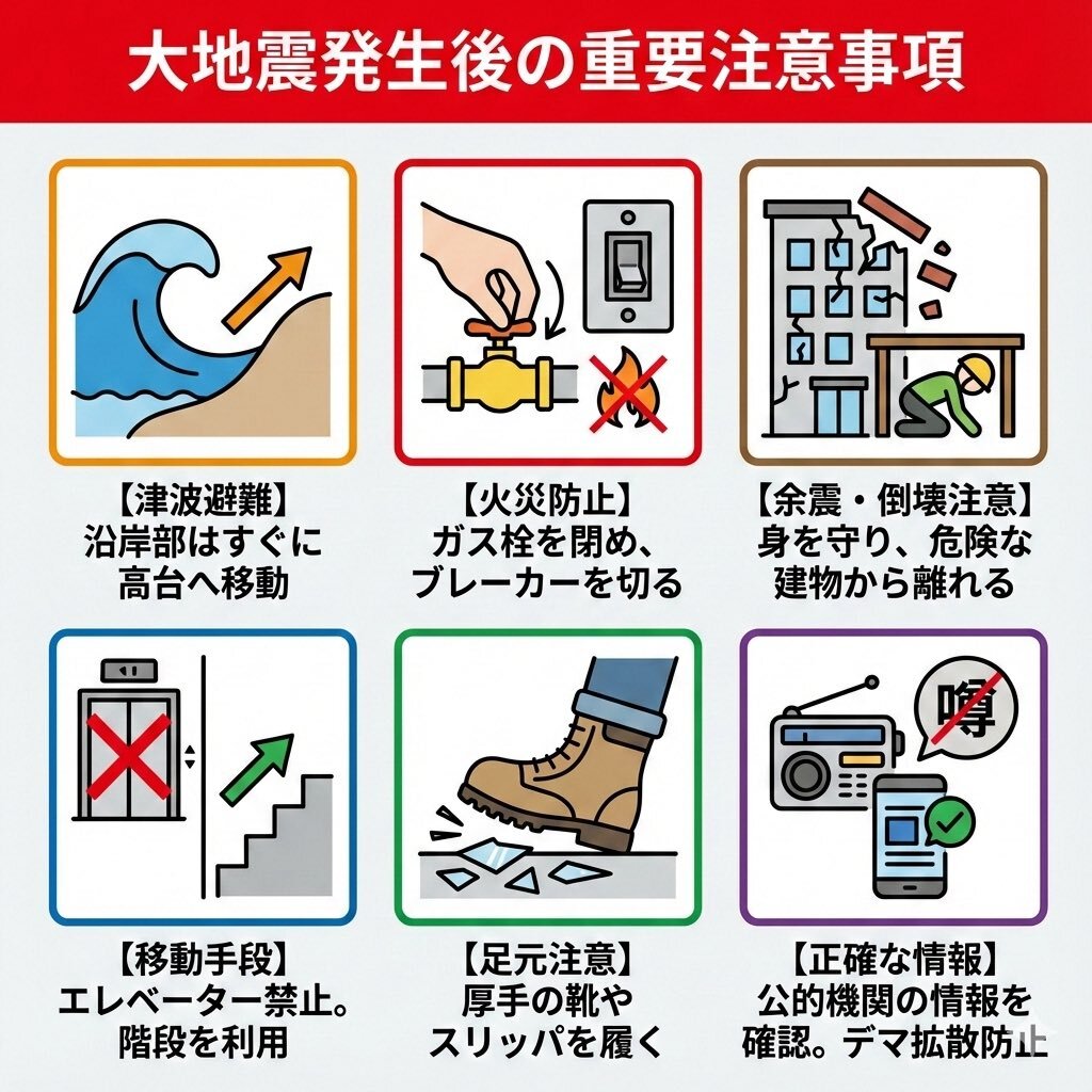 津波警報発令！SNSで沿岸住民の安全祈願の声