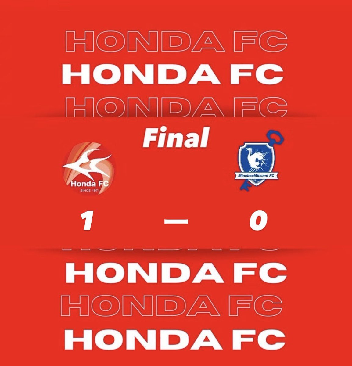 Honda FC、JFLで2年ぶり11度目の優勝