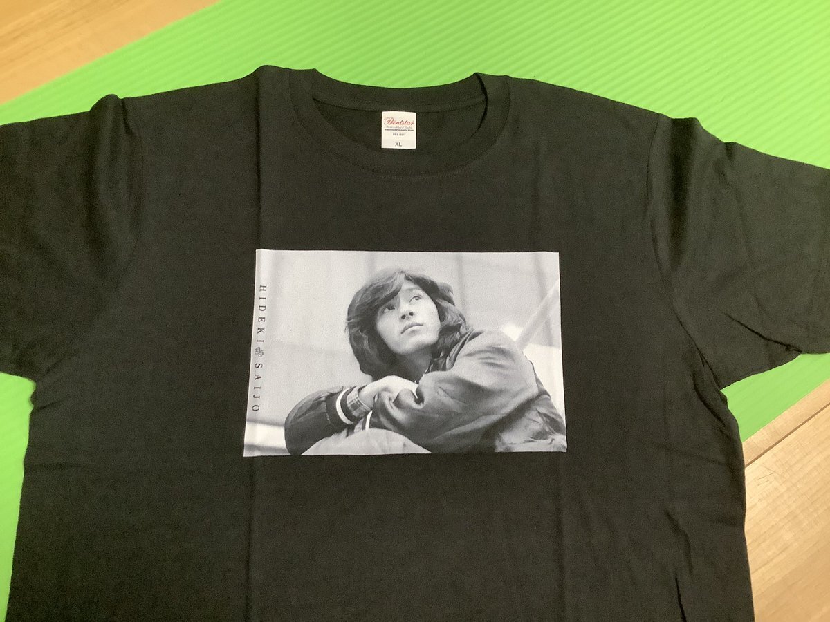 未使用　西城秀樹トリビュートアルバムリリース記念Tシャツ 未使用 西城秀樹トリビュートアルバムリリース記念Tシャツ 未