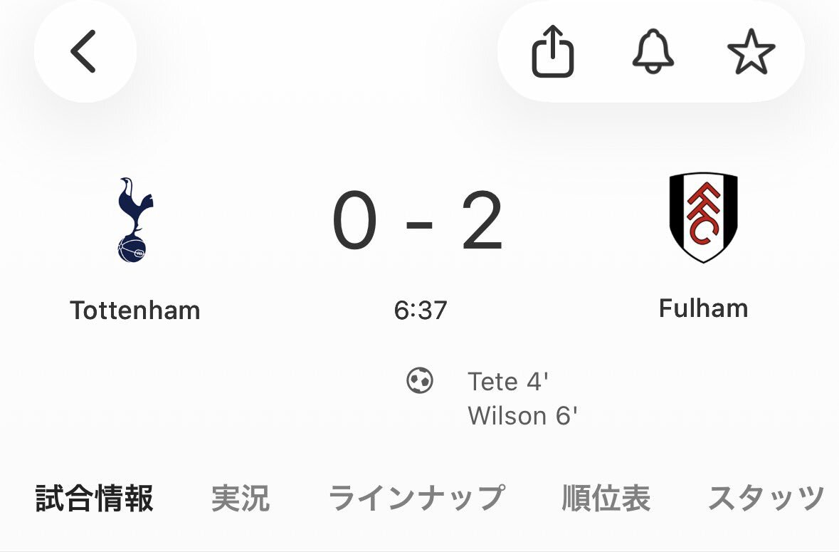 ヴィカーリオのミスにファン騒然！トッテナム戦でキレ散らしも