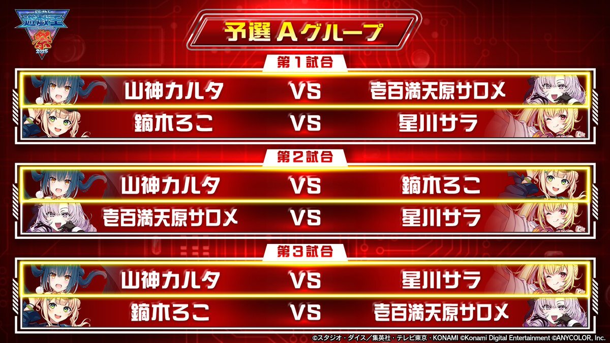 にじさんじライバーが遊戯王で熱い戦いを繰り広げる！