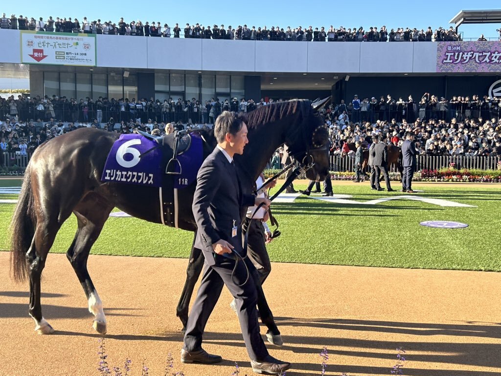 エリザベス女王杯、ココナッツブラウンのプラス体重は？