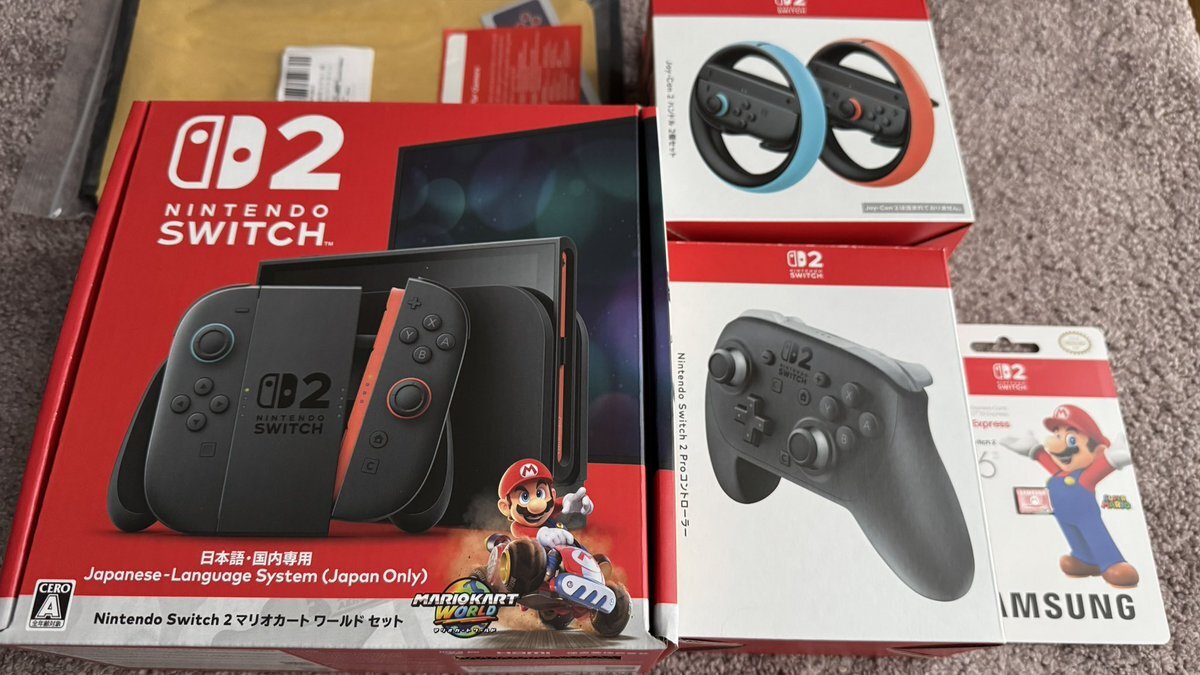 Nintendo Switch 2『Switch2 届いた』」のX（旧Twitter）検索
