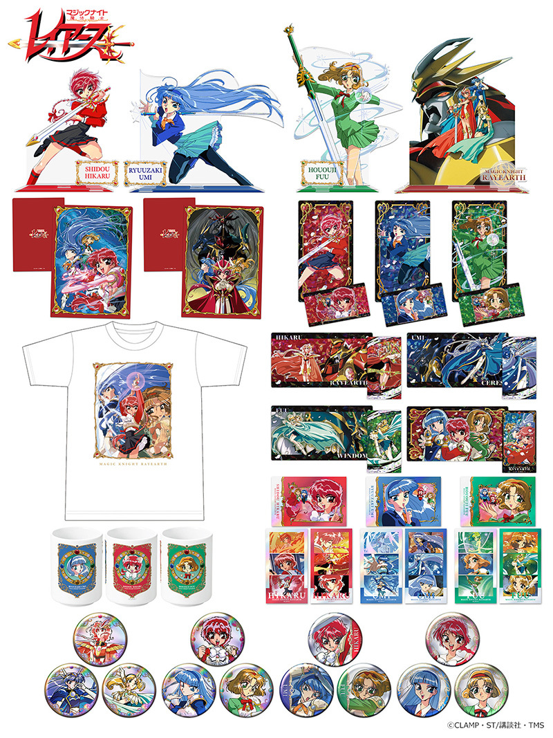 CLAMP フェスティバル 2011クリアポスター CLAMP画業30周年記念グッズ - Tokyo Otaku Mode
