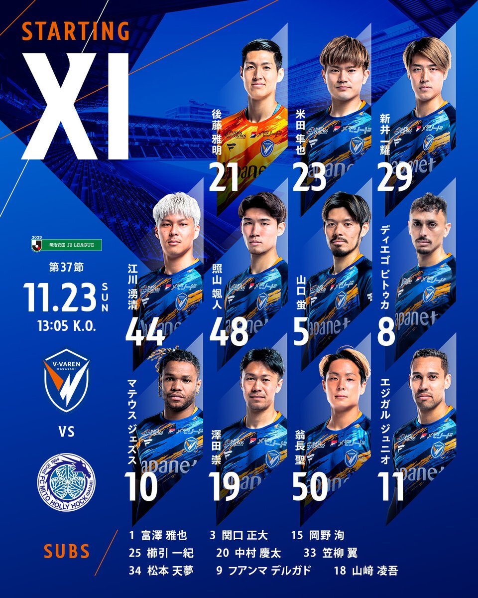 Jリーグ、高校野球など、各スポーツのスターティングメンバー発表に熱狂！