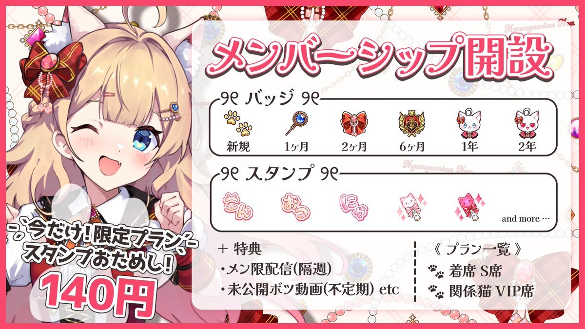 2281. にゃあゴ❤(ӦｖӦ。)３月８、９日発送✖ページ $3❌