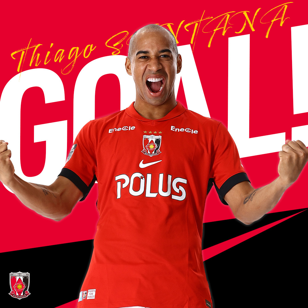 チアゴ・サンタナ、浦和レッズで待望のゴール！ファン歓喜