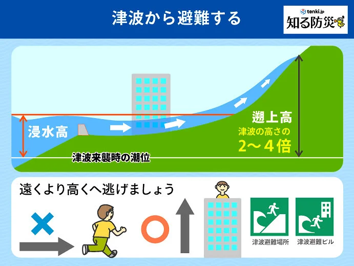 青森県沖地震 津波警報発令、避難呼びかけ