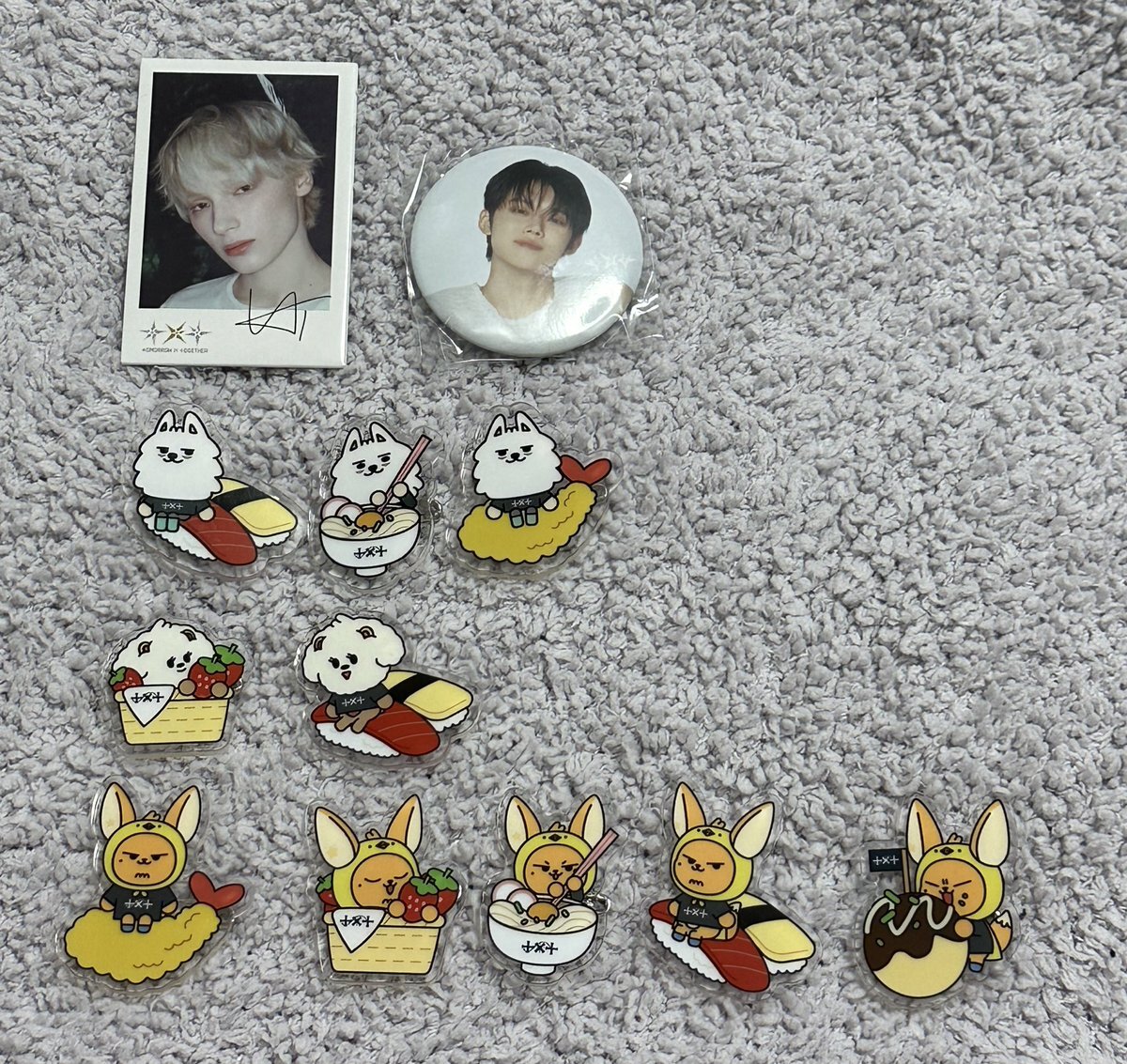 TXT POPUP Starkissed ヘアクリップ ファンチュン ヨンジュン TXT