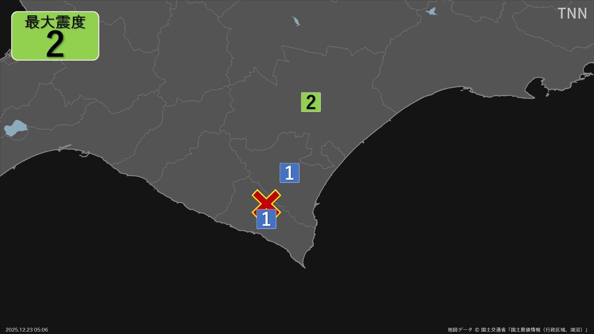 北海道 日高地方東部でM3.5の地震が発生 